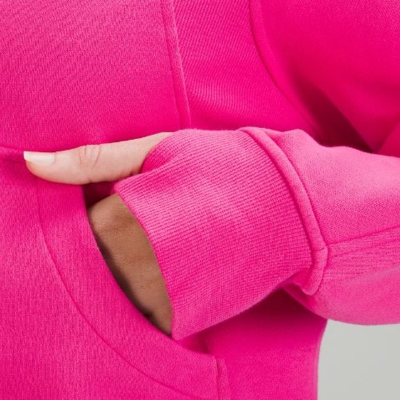 ❤️ Lululemon Scuba Oversized Funnel Neck in Sonic Pink Size XL/XXL NWT - Picture 6 of 10